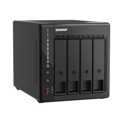 QNAP TS-453E - Servidor NAS - 4 compartimentos - SATA 6Gb/s - RAID RAI
