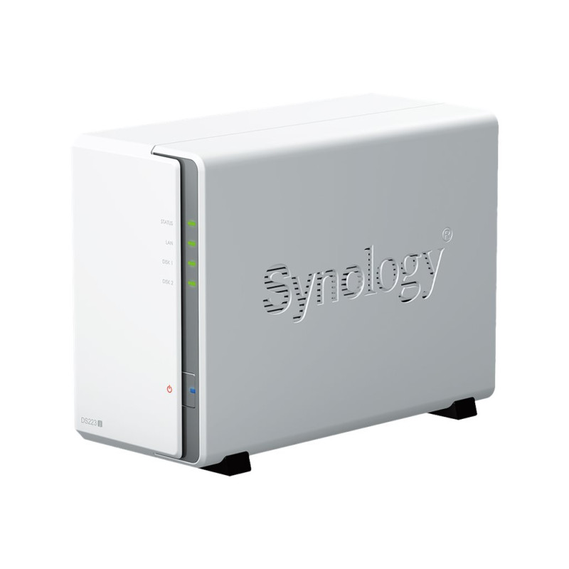 Synology Disk Station DS223J - Servidor NAS - SATA 6Gb/s - RAID RAID 0