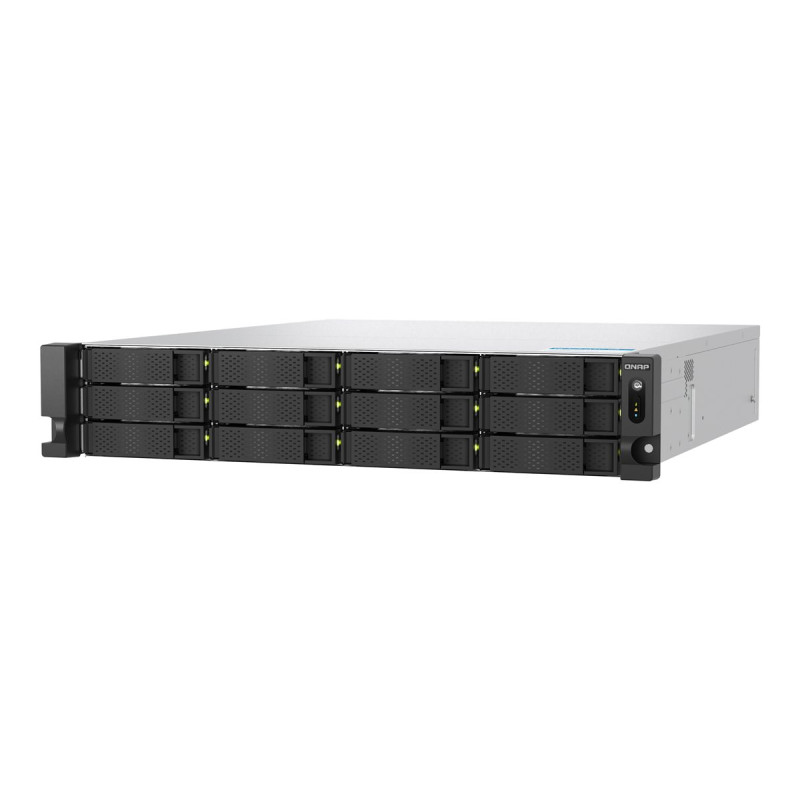 QNAP TS-H1277AXU-RP - Servidor NAS - 12 compartimentos - montaje en ba