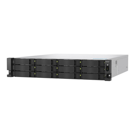QNAP TS-H1277AXU-RP - Servidor NAS - 12 compartimentos - montaje en ba