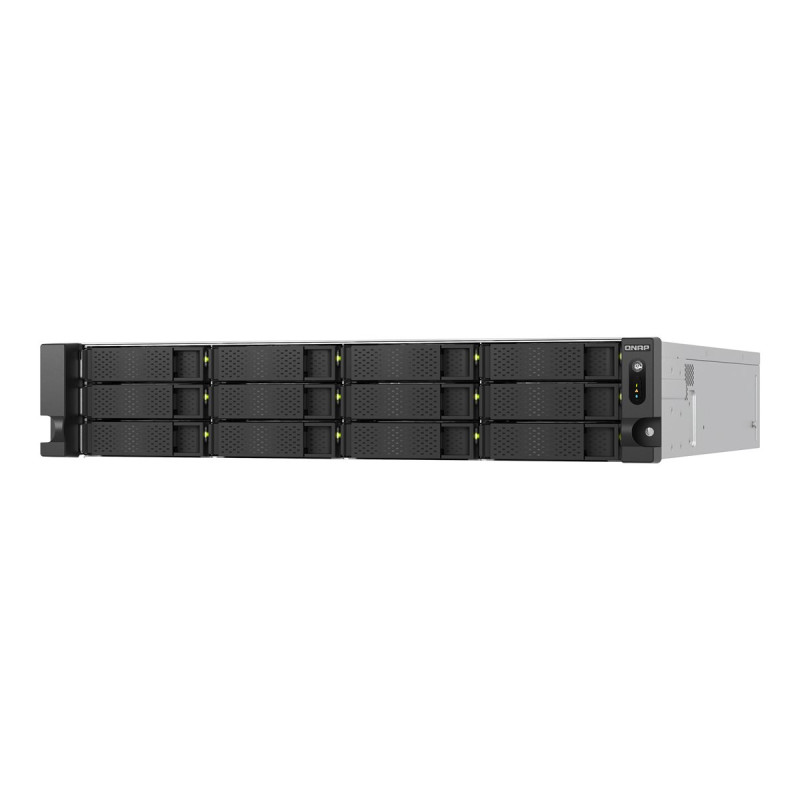 QNAP TS-H1277AXU-RP - Servidor NAS - 12 compartimentos - montaje en ba