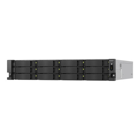 QNAP TS-H1277AXU-RP - Servidor NAS - 12 compartimentos - montaje en ba