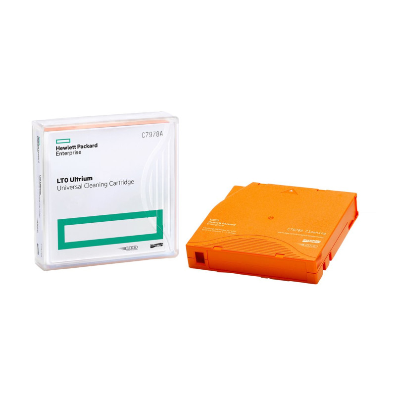 HPE Ultrium Universal Cleaning Cartridge - LTO Ultrium - naranja - car