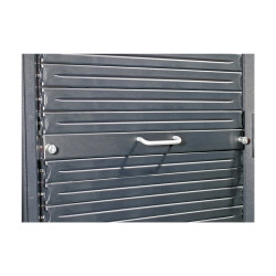 APC - Kit de panel de supresión para bastidor - negro - 1U - 19" (paqu