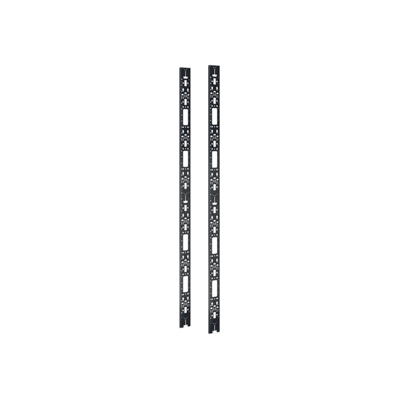 APC - Kit de administración de cables para bastidor - negro - para Net