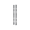 APC - Kit de administración de cables para bastidor - negro - para Net