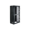 APC - Kit de administración de cables para bastidor - negro - para Net