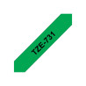 Brother TZe-731 - Negro sobre verde - rollo (1,2 cm x 8 m) 1 cinta(s)