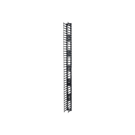 APC - Kit de administración de cables para bastidor - negro - 42U - Co