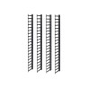 APC - Kit de administración de cables para bastidor - negro - 20U - Co