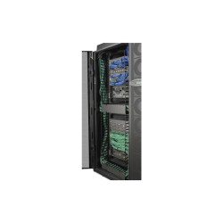APC - Kit de administración de cables para bastidor - negro - 20U - Co