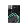 APC - Kit de administración de cables para bastidor - negro - 20U - Co