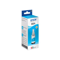 Epson T6642 - 70 ml - cián - original - recarga de tinta - para EcoTan