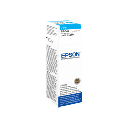 Epson T6642 - 70 ml - cián - original - recarga de tinta - para EcoTan