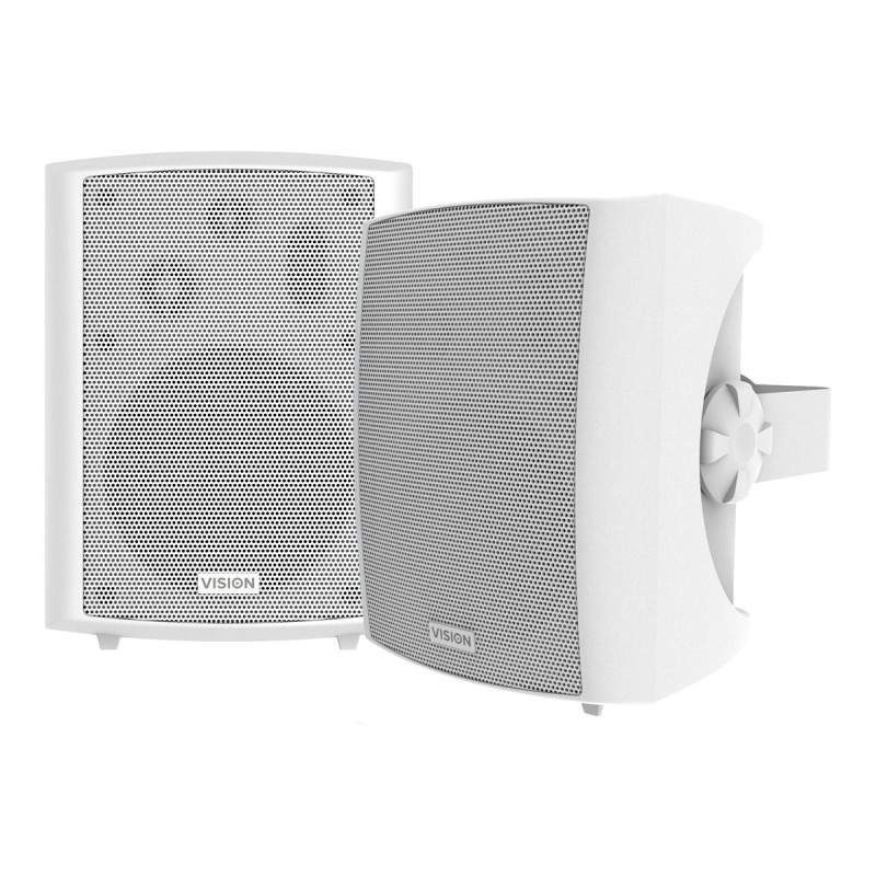 Par de altavoces de pared - 5.25" - pasivos - manejo de potencia de 50