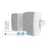 Par de altavoces de pared - 5.25" - pasivos - manejo de potencia de 50