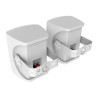 Par de altavoces de pared - 5.25" - pasivos - manejo de potencia de 50