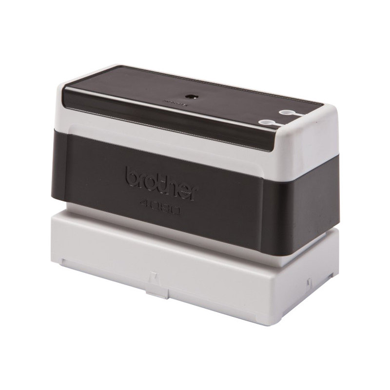 Brother PR-4090B - Sello - pretintado - negro - texto a medida - 40 x