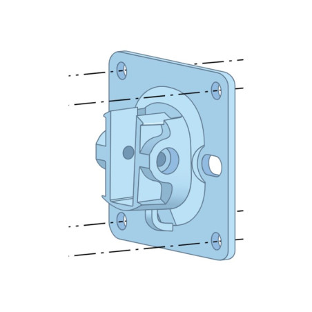 HPE Aruba AP-270-MNT-H2 - Kit de montaje en pared / techo para disposi