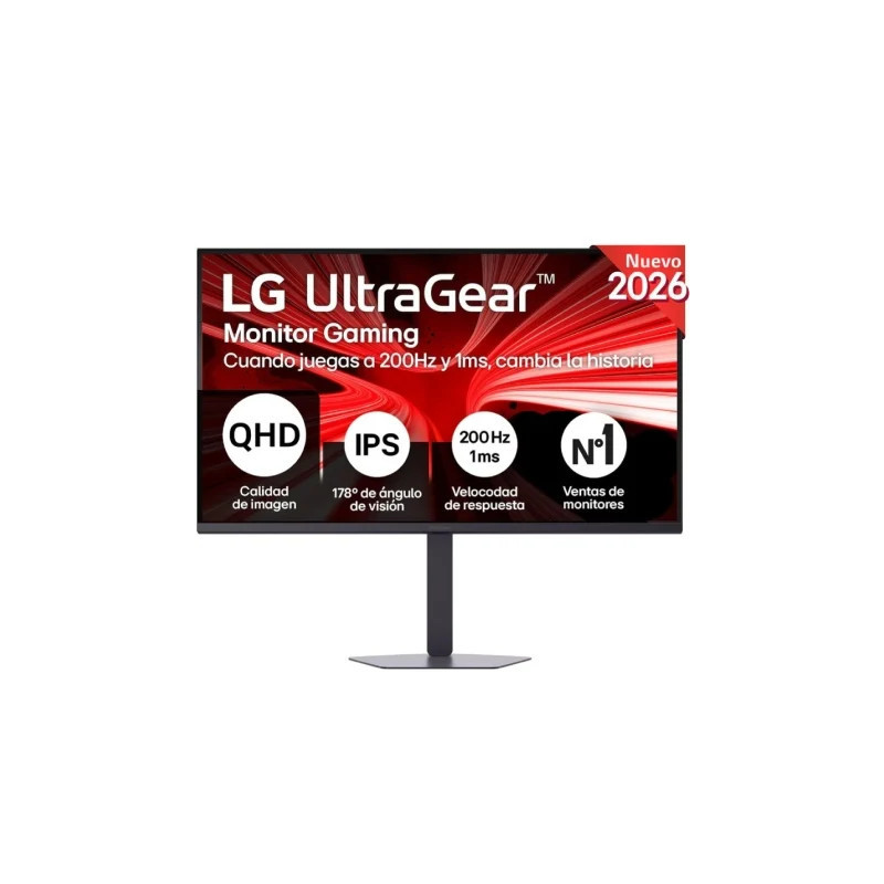 Monitor Lg, 32", 32G600A-B, 81,3 Cm, 2560 X 1440 Pixeles, Qu | APLIUM
