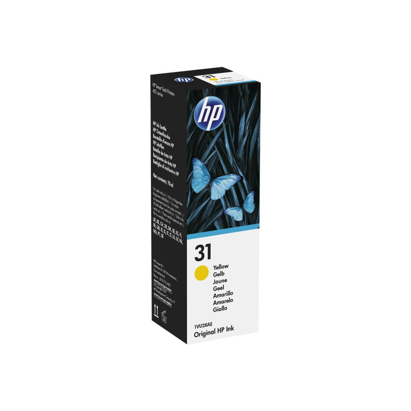 HP 31 - 70 ml - amarillo - original - recarga de tinta - para Smart Ta