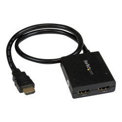 StarTech.com Multiplicador de Vídeo HDMI de 2 Puertos - Splitter HDMI