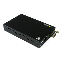 Startech Conversor de Medios de Ethernet Gigabit de Cobre a Fibra - Mo