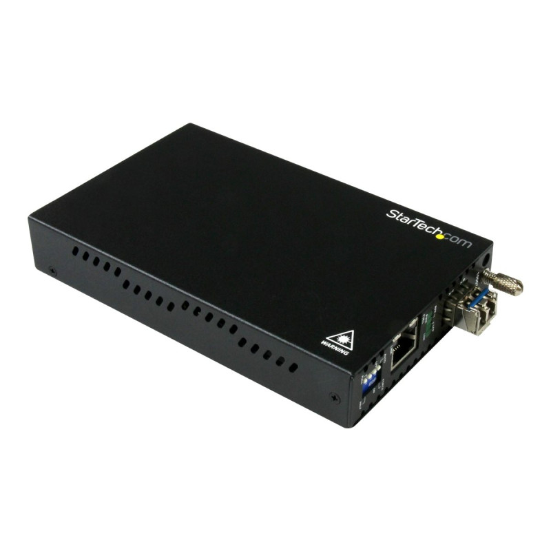 Startech Conversor de Medios de Ethernet Gigabit de Cobre a Fibra - Mo