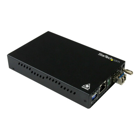 Startech Conversor de Medios de Ethernet Gigabit de Cobre a Fibra - Mo