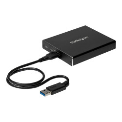 StarTech.com Caja de Dos Bahías M.2 NGFF - USB 3.1 (10Gbps) | APLIUM