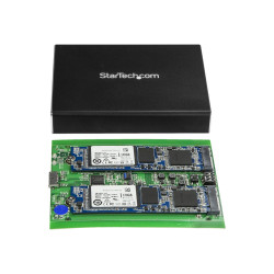 SM22BU31C3R - StarTech.com Caja de Dos Bahías M.2 NGFF | APLIUM