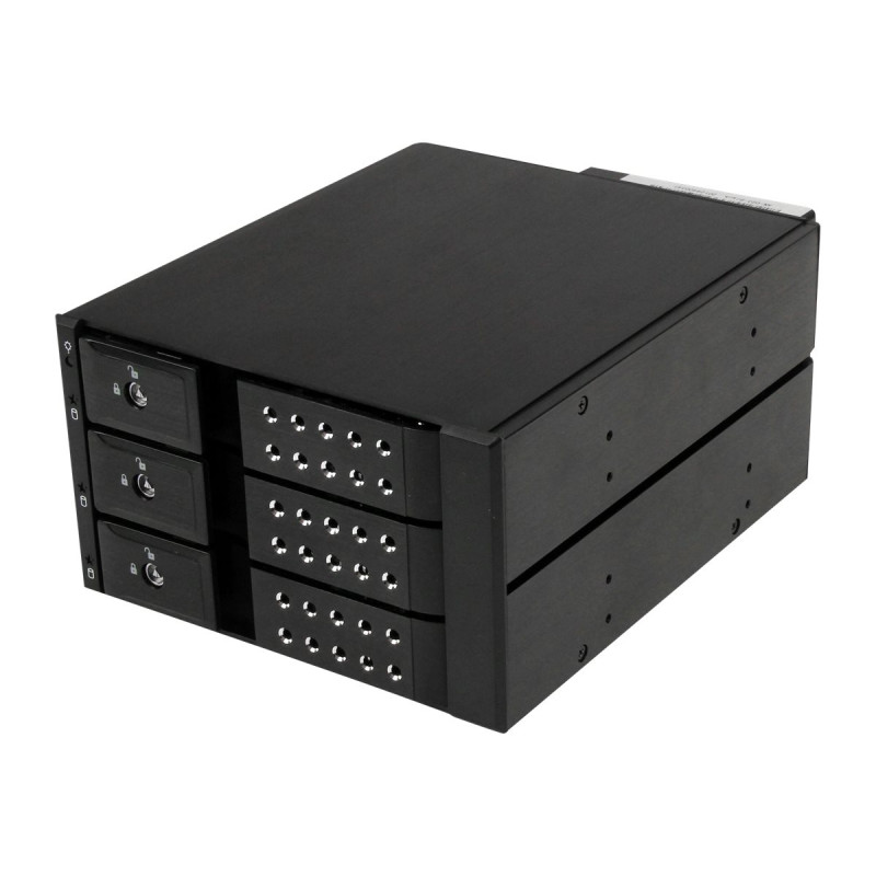 StarTech.com Rack Móvil Backplane con 3 Bahías Hot Swap de 3,5" Pulgad