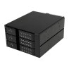 StarTech.com Rack Móvil Backplane con 3 Bahías Hot Swap de 3,5" Pulgad