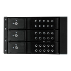 StarTech.com Rack Móvil Backplane con 3 Bahías Hot Swap de 3,5" Pulgad