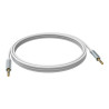 Cable de 10 m 3.5mm Minijack - conectores chapados en oro - doble aisl