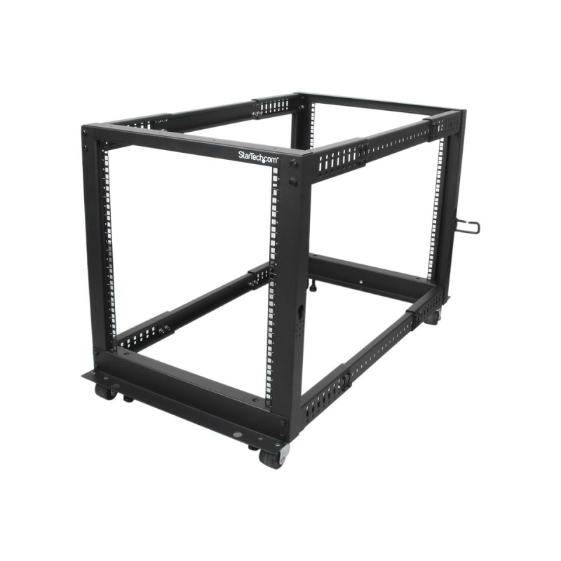 StarTech.com Rack de Marco Abierto con Profundidad Ajustable de 4 Colu