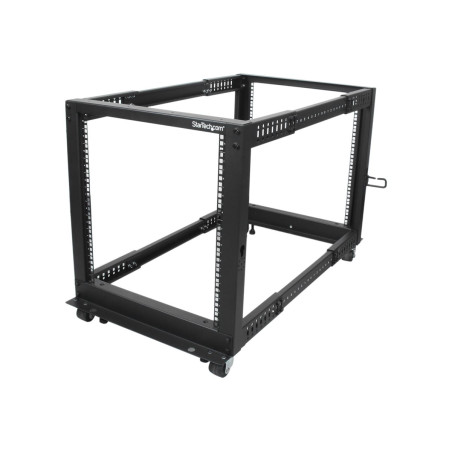 StarTech.com Rack de Marco Abierto con Profundidad Ajustable de 4 Colu