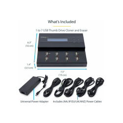 1:7 Standalone USB Duplicator / Eraser -FLASH Drives | APLIUM