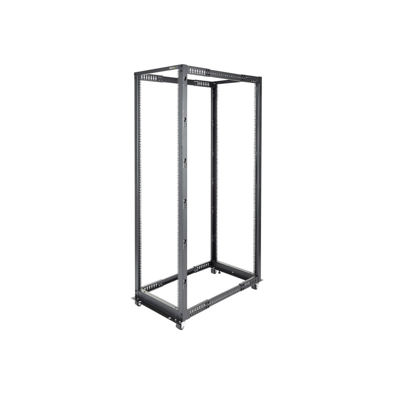 StarTech.com Rack de Marco Abierto con Profundidad Ajustable de 4 Colu