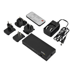 StarTech.com Switch Conmutador Automático HDMI de 4 Puertos - Selector