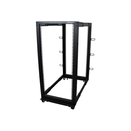 StarTech.com Rack de Marco Abierto con Profundidad Ajustable de 4 Colu