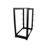 StarTech.com Rack de Marco Abierto con Profundidad Ajustable de 4 Colu