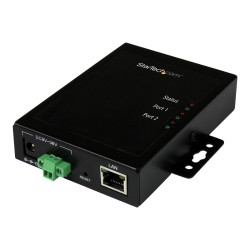 Startech Servidor de Dispositivos Serie a IP de 2 Puertos RS232 - De M