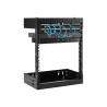 StarTech.com 12U 19" Wall Mount Network Rack, Adjustable Depth 12-20"