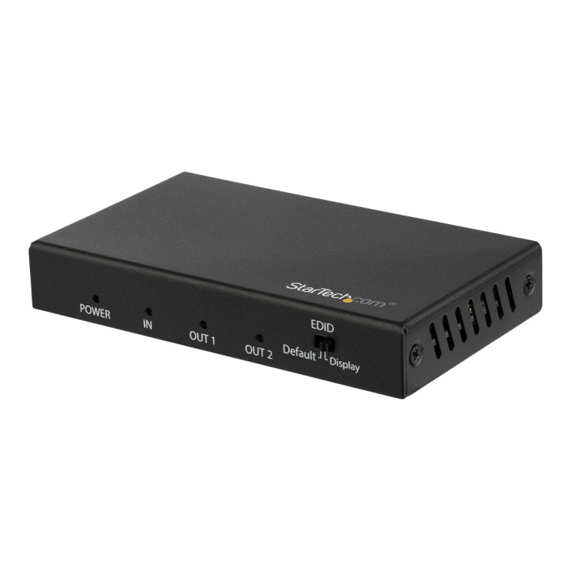 StarTech.com Splitter HDMI - de 2 Puertos - 4K 60Hz - Divisor HDMI 1 E
