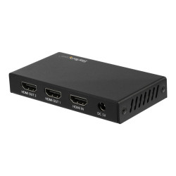 StarTech.com Splitter HDMI - de 2 Puertos - 4K 60Hz - Divisor HDMI 1 E