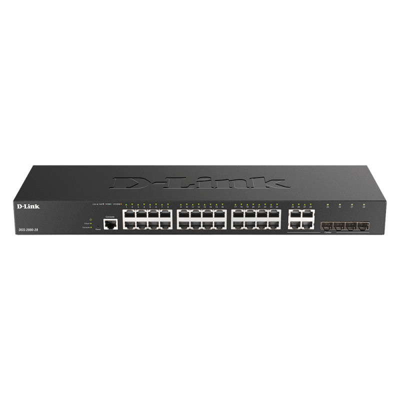 24-port Gigabit Managed Switch plus 4