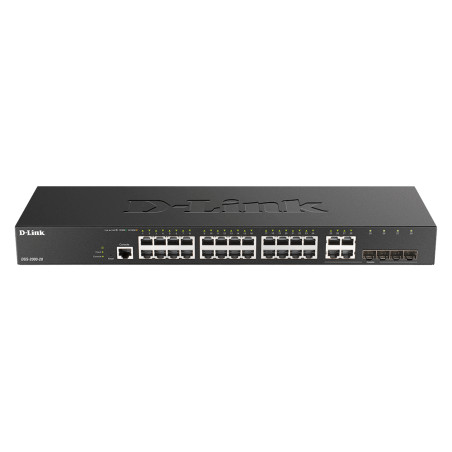24-port Gigabit Managed Switch plus 4