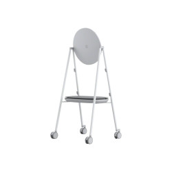 Steelcase - Carrito - para panel plano interactivo - gris, arctic whit