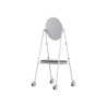 Steelcase - Carrito - para panel plano interactivo - gris, arctic whit